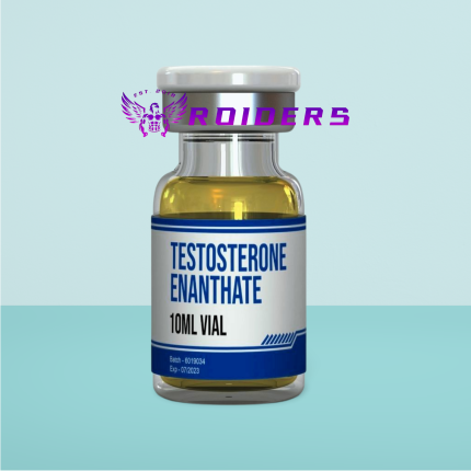 Testosterone enanthate vial steroid