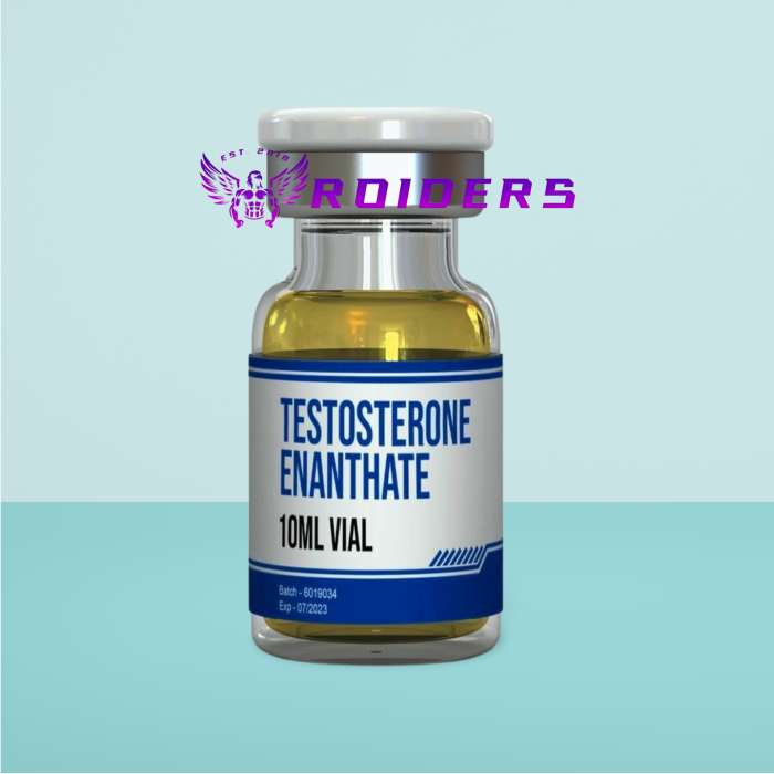 Testosterone enanthate vial steroid